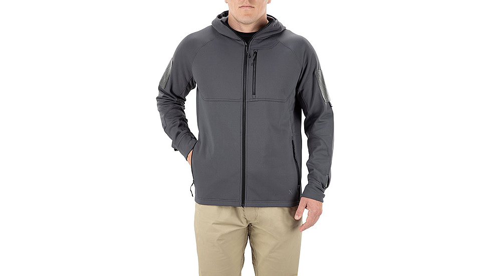 Vertx Firebase Hoody - Mens, Spine Grey, Extra Large, F1 VTX8837 SPG XLARGE