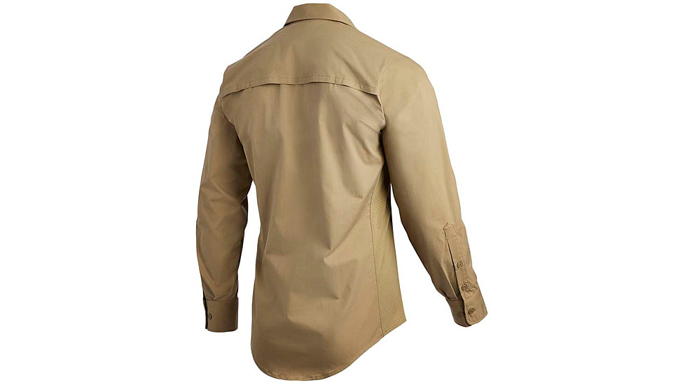 Vertx Fusion Flex Long Sleeve Shirt, Desert Tan - VTX8240DT2XLLONG