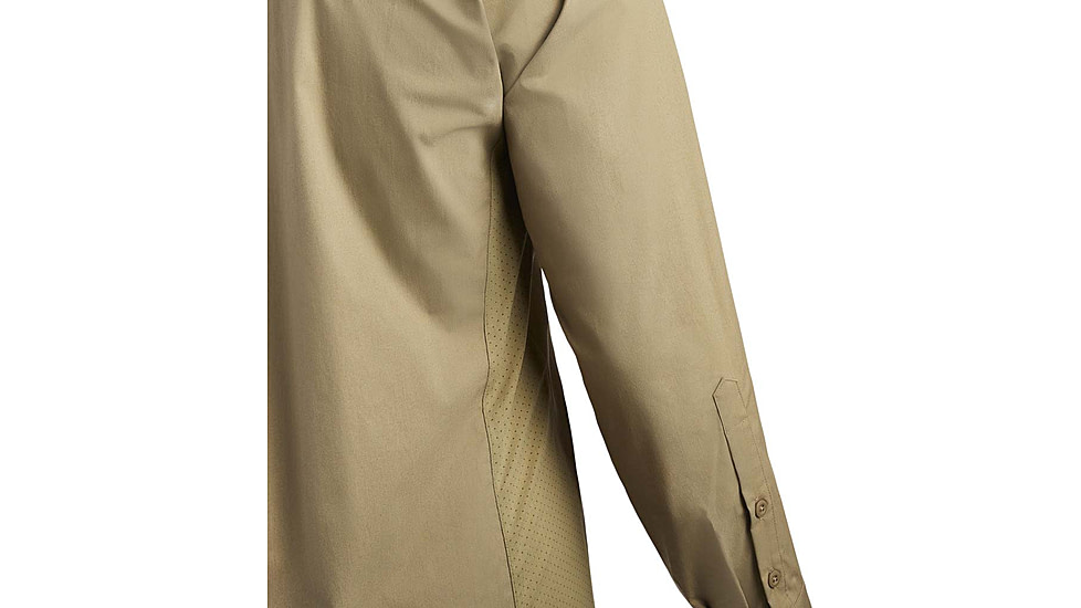 Vertx Fusion Flex Long Sleeve Shirt, Desert Tan - VTX8240DT2XLLONG