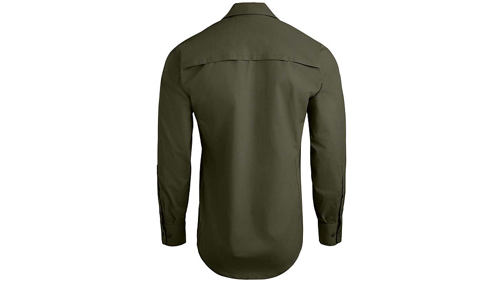 Vertx Fusion Flex Long Sleeve Shirt, Od Green - VTX8240OD2XLLONG