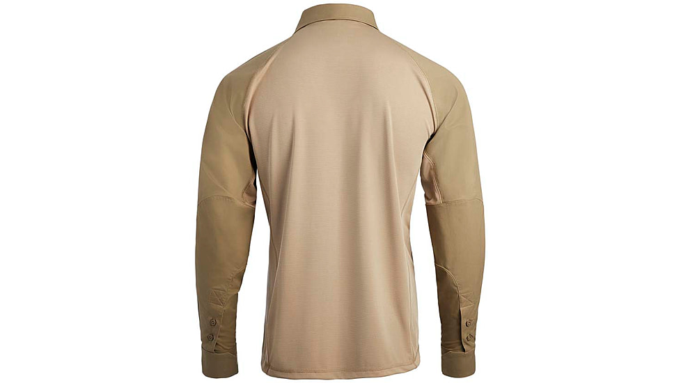 Vertx Fusion Flex Performance Hybrid Long Sleeve Shirt - Mens, Desert Tan, Long, 2XL, VTX8255DT2XLLONG