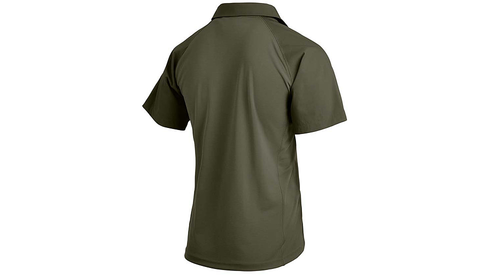 Vertx Fusion Flex Performance Hybrid Shirt - Short Sleeve, Od Green - VTX8250ODXSMALLNA