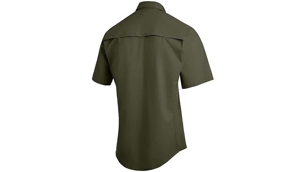 Vertx Fusion Flex Short Sleeve Shirt - Mens, OD Green, Extra Small, VTX8230ODXSMALLNA