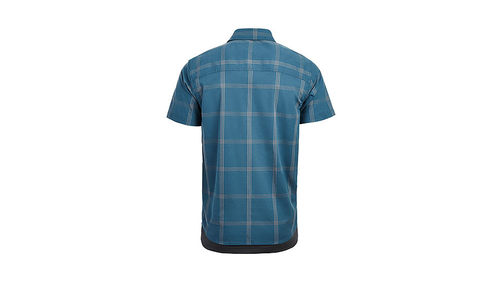 Vertx Guardian Stretch Short Sleeve Shirt - Mens, Deep Sea Plaid, 2XL/Regular, 1432 DSP 2XL