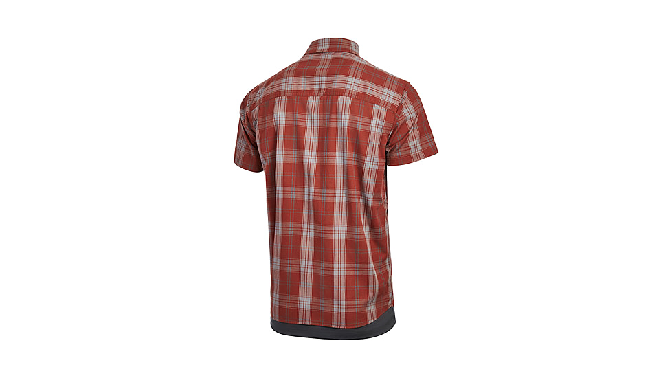 Vertx Guardian Stretch Short Sleeve Shirt - Mens, Mahogany Block Plaid, Small/Regualar, 1432 MBP SMALL