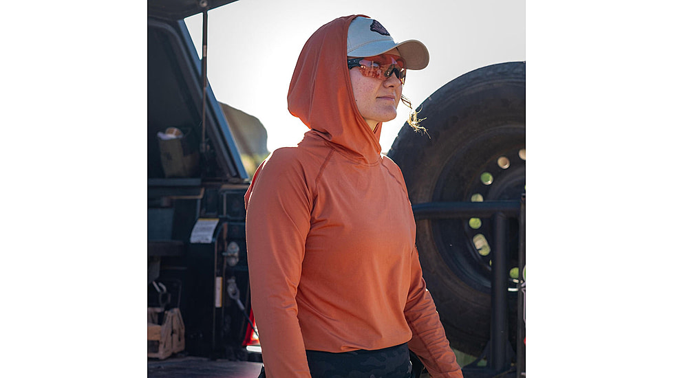 Vertx Lena Full Sun Hoody - Womens, Auburn, Small, F1 VTX7036 AB SMALL N/A