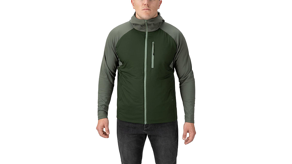 Vertx Manitou Hybrid Hooded Jacket - Mens, Canvas Green/Compass Green, Medium, F1 VTX8855 CVGN/CMGN MEDIUM