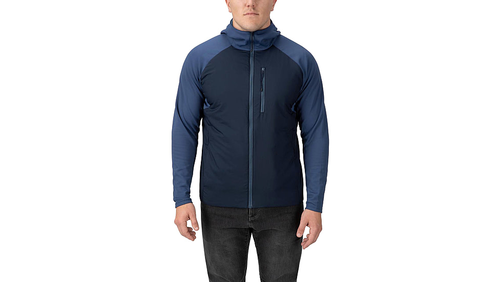 Vertx Manitou Hybrid Hooded Jacket - Mens, Dark Sky/Open Water Blue, Medium, F1 VTX8855 DSK/OWB MEDIUM