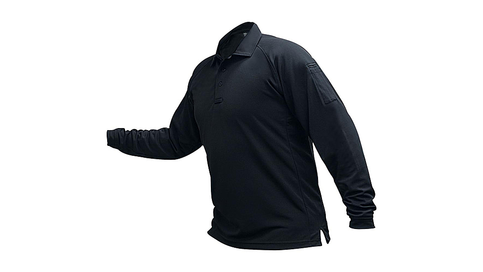 Vertx Men's Coldback Long Sleeve Polo Shirt, Navy, Size Large VTX4020NVP-LARGE