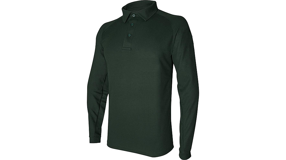 Vertx Coldblack Long Sleeve Polo - Men's, Large, Regular, Spruce Green, F1 VTX4020P SG LARGE