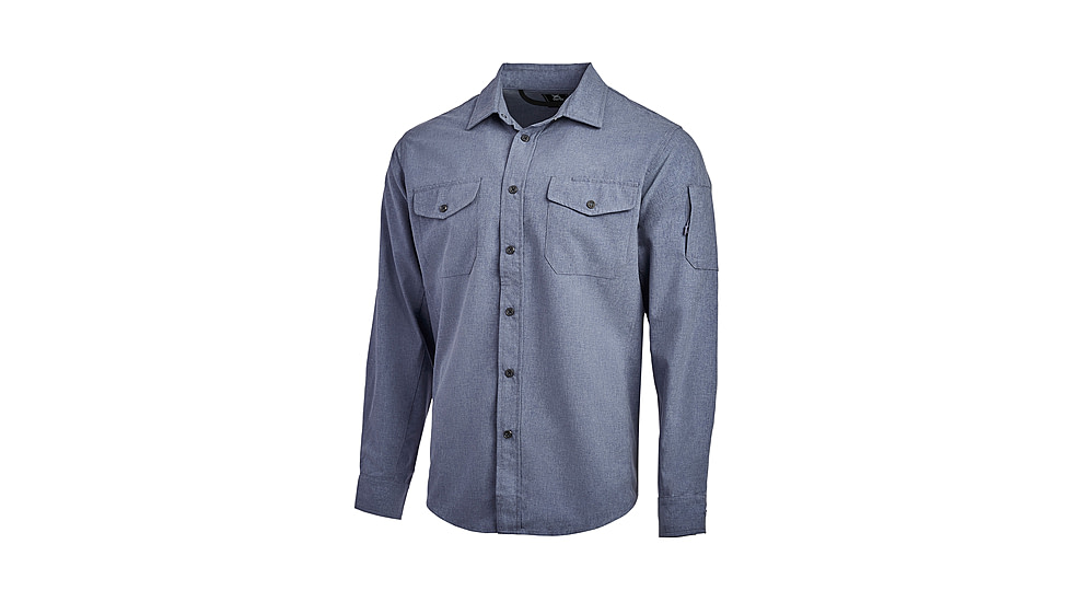 Vertx Recce Long Sleeve Technical Shirt - Mens, Estate Blue, Medium, 1521 ESB MEDIUM