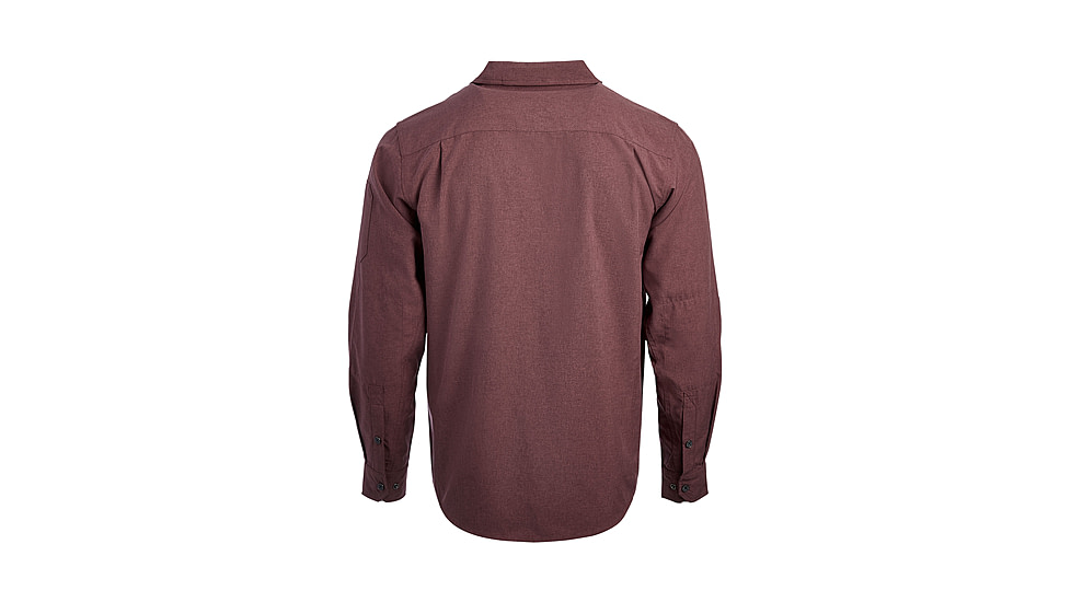Vertx Recce Long Sleeve Technical Shirt - Mens, Warm Wine, Medium, 1521 WW MEDIUM
