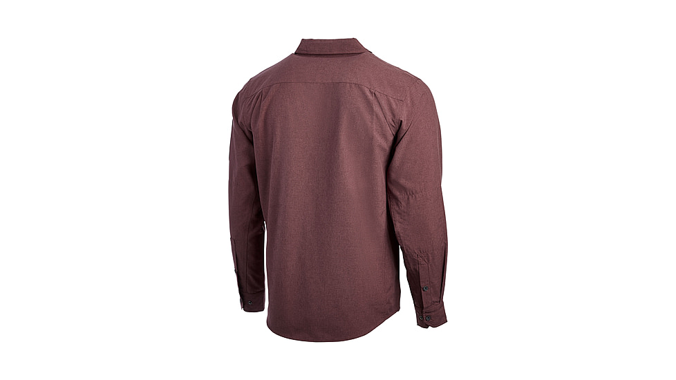 Vertx Recce Long Sleeve Technical Shirt - Mens, Warm Wine, Medium, 1521 WW MEDIUM