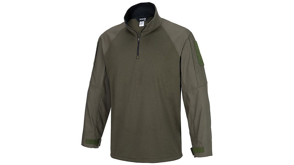 Vertx Recon Flex Combat Shirt - Long Sleeve - Mens, Od Green, Extra Large Regular, F1 VTX1910 OD XLARGE REG