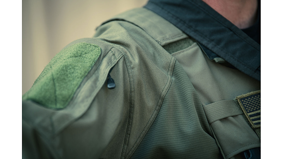 Vertx Recon Flex Combat Shirt - Long Sleeve - Mens, Od Green, Extra Large Regular, F1 VTX1910 OD XLARGE REG