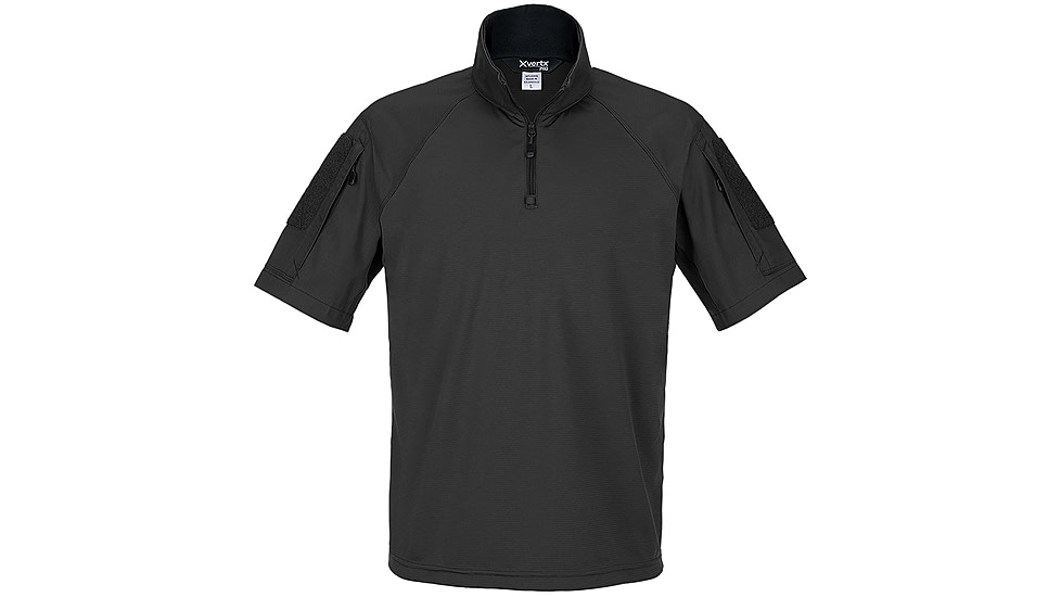 Vertx Recon Flex Combat Shirt - Short Sleeve - Mens, Black, 2Xl, F1 VTX1912 BK 2XL N/A
