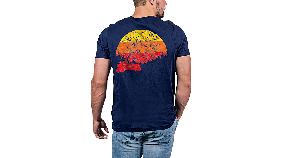 Vertx Road Less Taken Tee T-Shirt - Mens, Blue, Medium, F1 VTX9041 NA MEDIUM