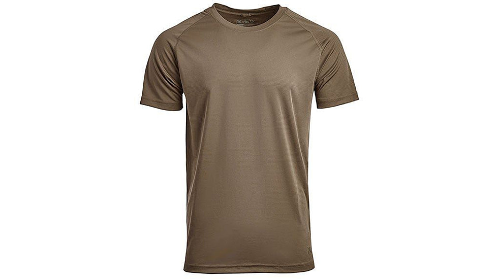 Vertx Full Guard Performance Short Sleeve Shirt - Mens, Coyote, Extra Small, VTX1480COXSMALL