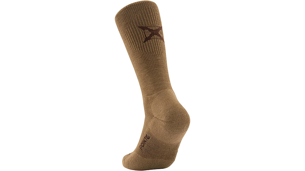 Vertx VaporCore 10in Crew Sock - Mens, Dark Earth, Large, F1 VTX9110 DET LARGE