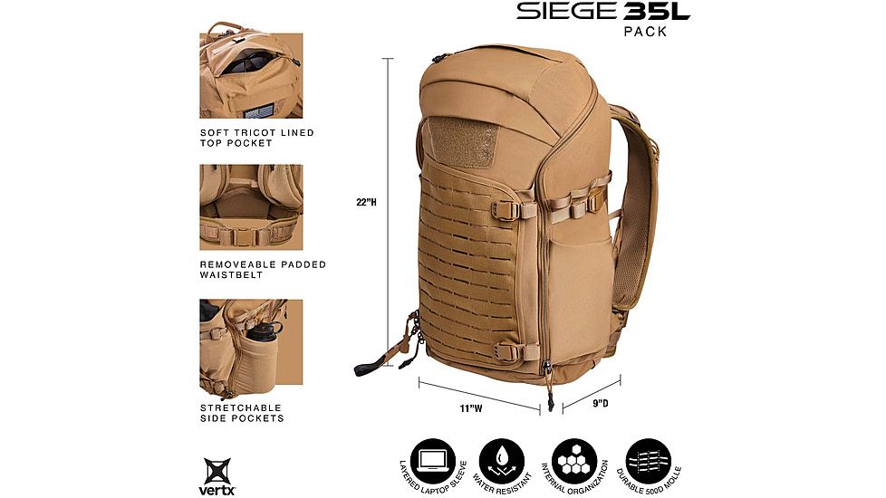 Vertx Siege 35L Backpack