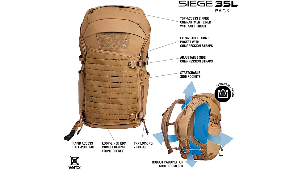 Vertx Siege 35L Backpack