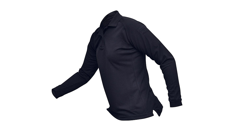 Vertx Women's Coldback Long Sleeve Polo Shirt, Navy, Size Extra Small VTX4030NVP-XSMALL