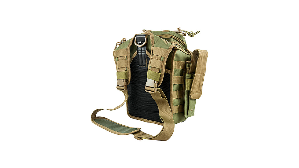 VISM First Responders Utility Bag, Green w/Tan CVFRB2918GT