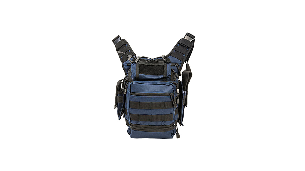 VISM PVC First Responders Utility Bag, Blue w/Black 196639
