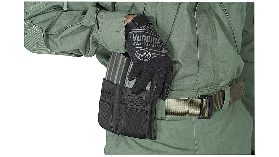 Voodoo Tactical Liberator Shooters Gloves - Mens, Black, Medium, 20-9873001093