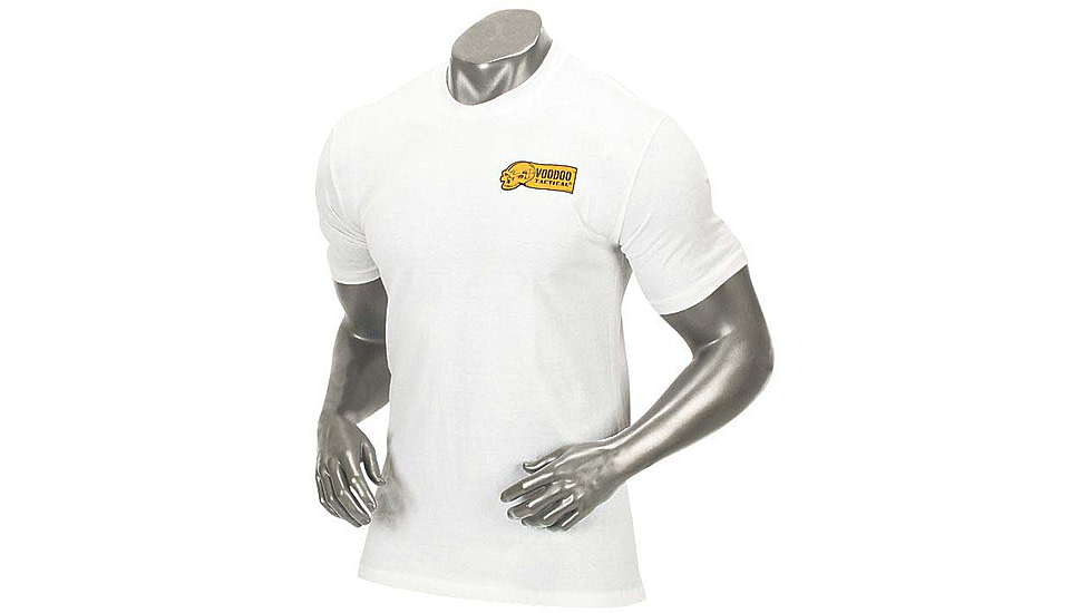 Voodoo Tactical Short Sleeve T-Shirt Skull - Mens, White, Extra Large, 20-9139024096