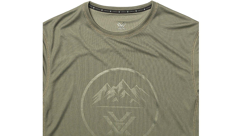 Vortex 3 Peaks LS Performance Grid Shirt - Mens, Deep Lichen, XL, 222-60-DBAXL