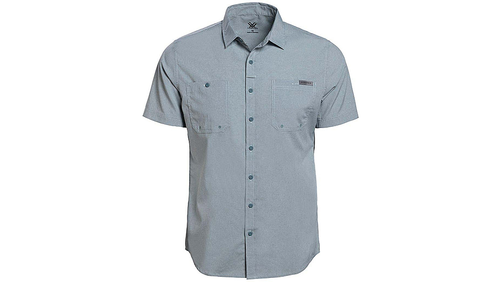 Vortex Alpine Cove SS Shirt - Mens, Extra Large, Shale Blue, 122-17-GBLXL