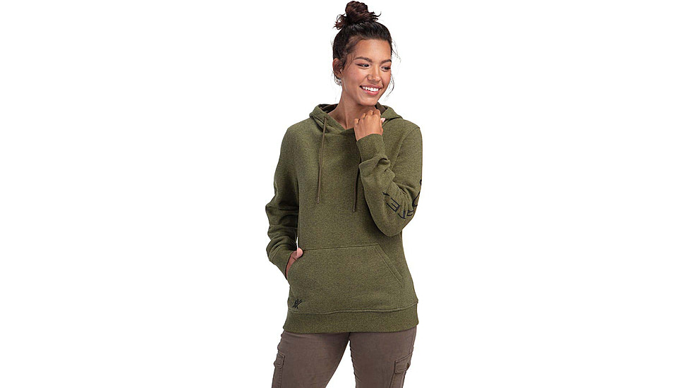 Vortex Comfort Hoodie - Womens, Green Heather, L, 222-47-GHEL