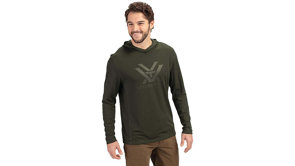 Vortex Core Logo Perf Grid Hoodie - Mens, 2XL, Duffel Bag, 123-05-DBA2X