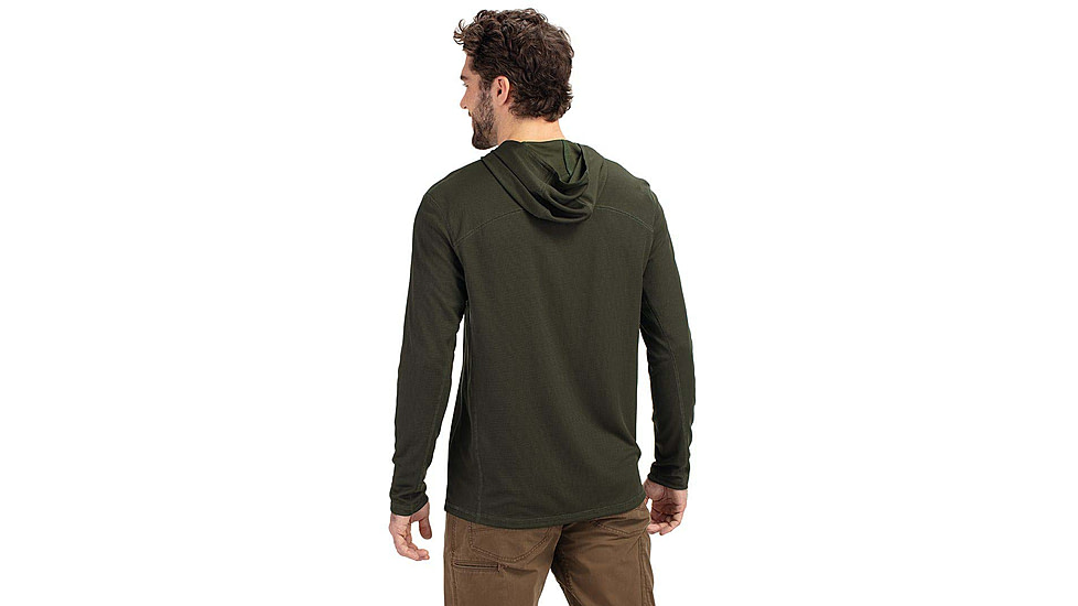 Vortex Core Logo Perf Grid Hoodie - Mens, 2XL, Duffel Bag, 123-05-DBA2X