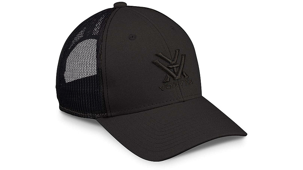 Vortex Core Logo Struct Cap - Mens, Black, OSFM, 123-09-BLK