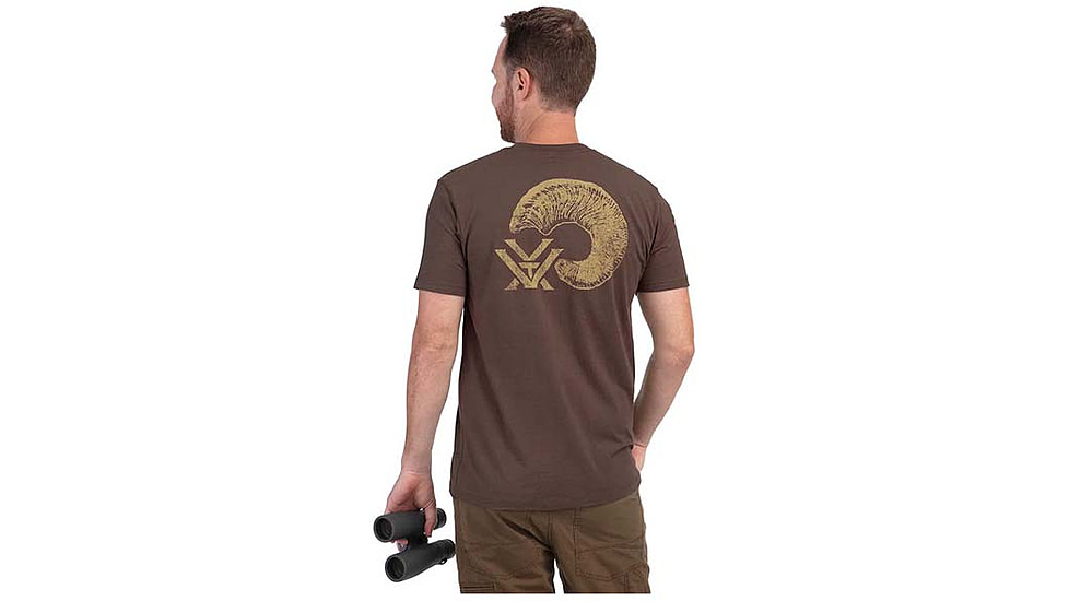 Vortex Counting Sheep T-Shirt - Mens, Brown Heather, L, 222-12-BRHL