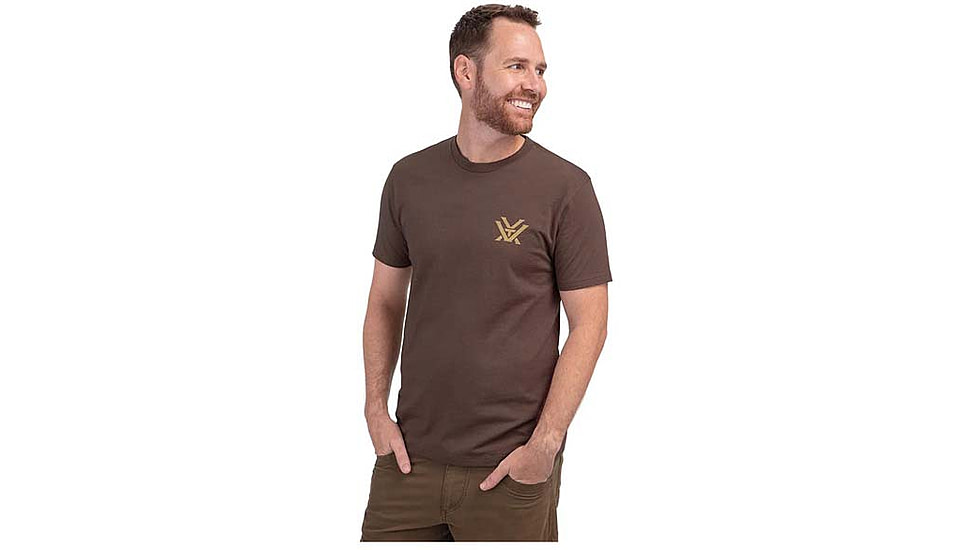 Vortex Counting Sheep T-Shirt - Mens, Brown Heather, L, 222-12-BRHL