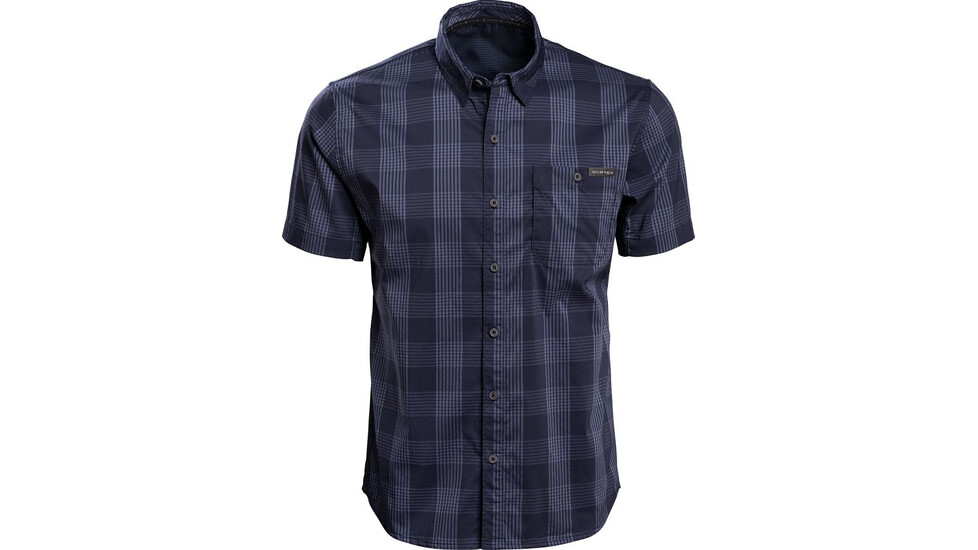 Vortex Camo Logo Short Sleeve T-Shirts - Men's, Brown Heather, 4X, 120-15-BRH4X