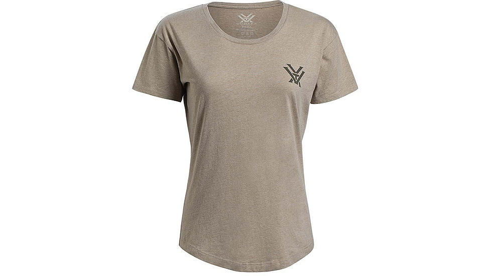 Vortex MTN Diamond SS Tee - Womens, Extra Large, Oatmeal, 123-01-OATXL
