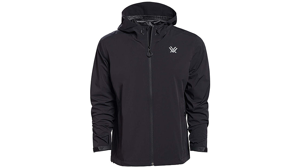 Vortex Rain Jacket - Mens, Large, Black, 123-02-BLKL