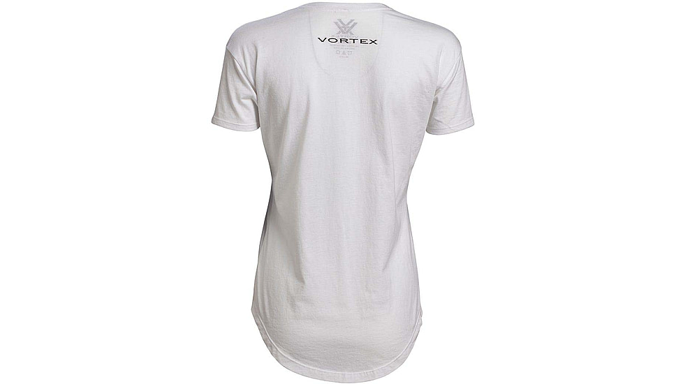 Vortex Stars and Stripes SS T-Shirt - Womens, White, L, 121-49-WHIL