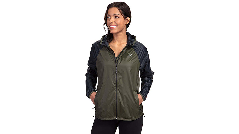 Vortex Storm Silencer Rain Breaker Jacket - Womens, Forest Night, 2XL, 122-24-FNI2X