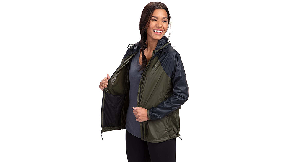 Vortex Storm Silencer Rain Breaker Jacket - Womens, Forest Night, 2XL, 122-24-FNI2X