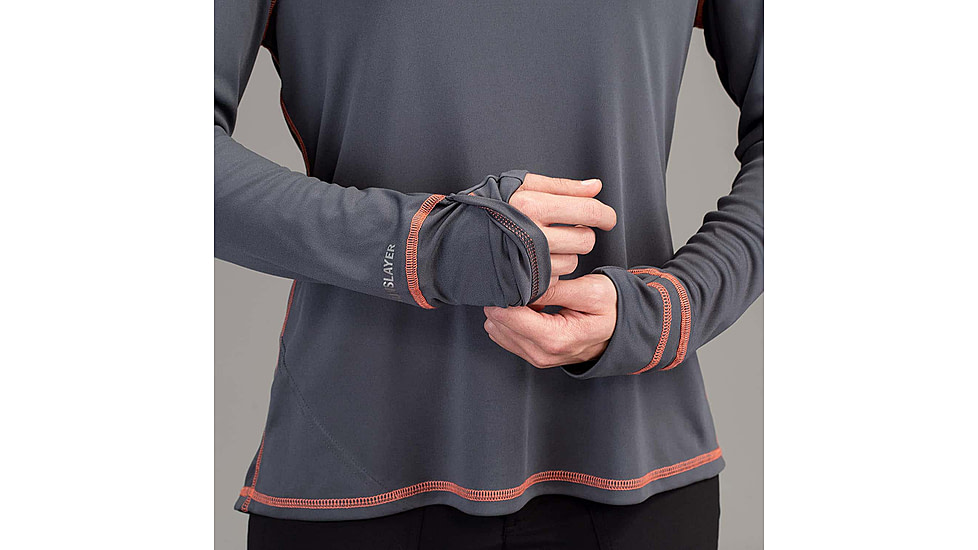 Vortex Sun Slayer LS Hoodie - Womens, Turbulence, M, 121-30-TRBM