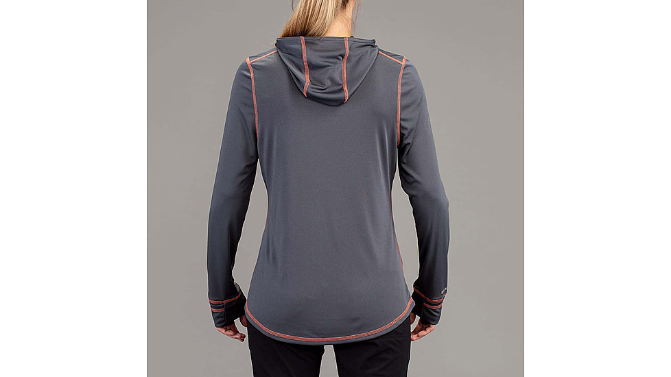 Vortex Sun Slayer LS Hoodie - Womens, Turbulence, M, 121-30-TRBM