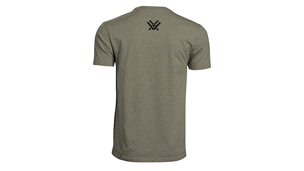 Vortex Three Peaks Short Sleeve T-Shirt - Mens, Green, 2XL, 121-10-MIH2X