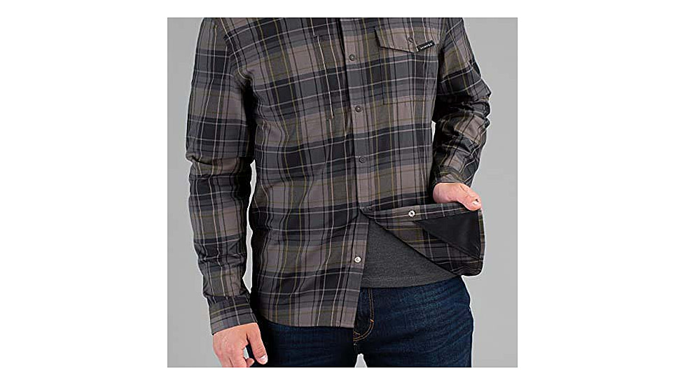 Vortex Trail Call Tech Flannel - Mens, Shadow, L, 221-39-SHAL