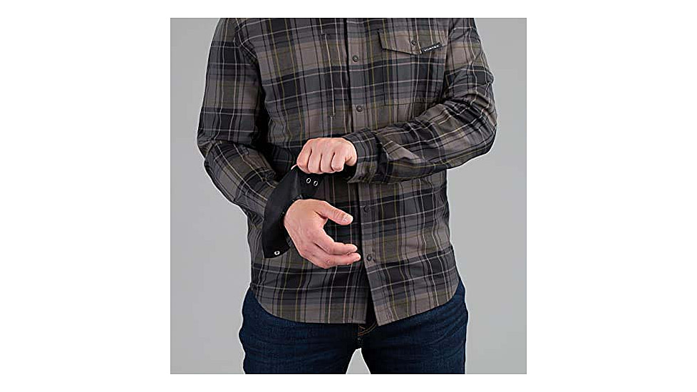 Vortex Trail Call Tech Flannel - Mens, Shadow, L, 221-39-SHAL