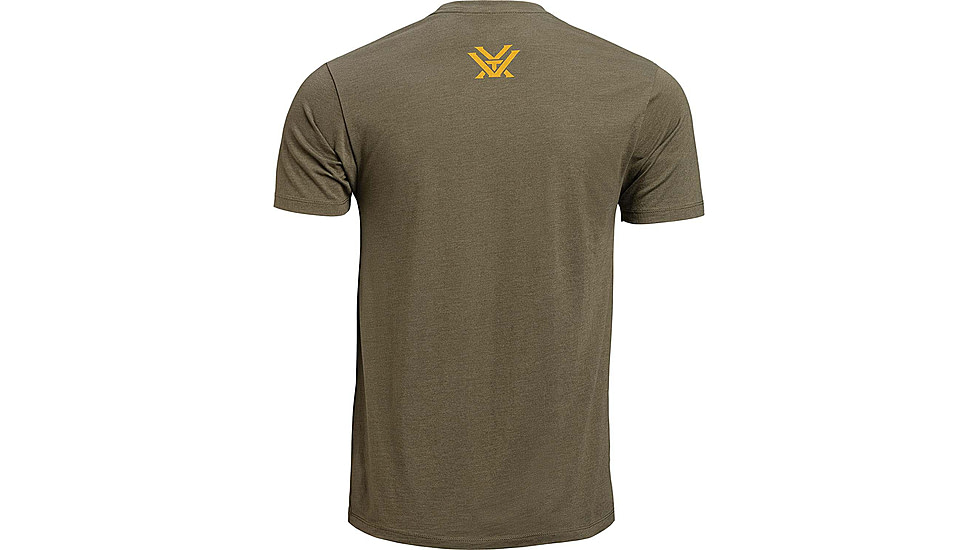 Vortex Trigger Press SS T-Shirt - Mens, Military Heather, 3XL, 122-01-MIH3X